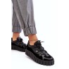 Patogūs juodi natūralios odos batai  - M01/1 CZARNY VERO+WEL