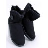 Šilti žieminiai sniego batai su kailiuku ARNETTE BLACK - KB VL200P