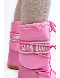 Šilti žieminiai sniego batai - NB618 PINK