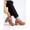 Stilingi rudi moteriški batai - 24-12154BE