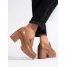 Stilingi rudi moteriški batai - 24-12154BE
