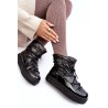 Juodi žieminiai šilti batai - NB606 BLACK