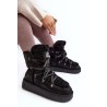 Neperšlampami platforminiai žieminiai batai Vegan D.Franklin DFSH370004 Juodi - DFSH370004 BLACK