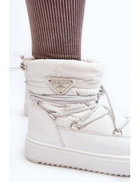 Patogūs balti žieminiai batai - NB606 WHITE