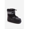 Šilti žieminiai MOON stiliaus batai - NB619 BLACK