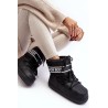 Šilti žieminiai MOON stiliaus batai - NB619 BLACK