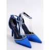 Elegantiški mėlyni aukštakulniai bateliai CONWAY BLUE - KB PM2886