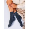 Šiltos žieminės moteriškos kojinės FOWELL SZARE CIEMNE - KB SK-TNV6913