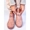 Ugg stiliaus šilti žieminiai sniegio batai LEAV PINK - KB AEF2523