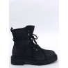 Suvarstomi auliniai batai su protektoriumi SIMMO BLACK - KB 2953