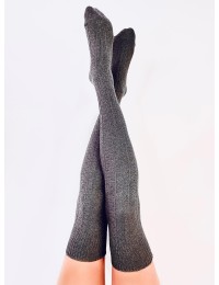 Pilkos moteriškos ilgos kojinės AGNUS GRAPHITE - KB SK-WJCC94341