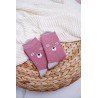 Women's Socks Warm Pink With Teddy Bears - SK.NX6750 PINK BEAR