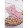 Women's Warm Socks Pink with Rabbit - SK.NX6750 PINK RABBIT