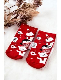 Kalėdinės kojinės Ho Ho Ho! Red - SNPVX6727 WZÓR 4