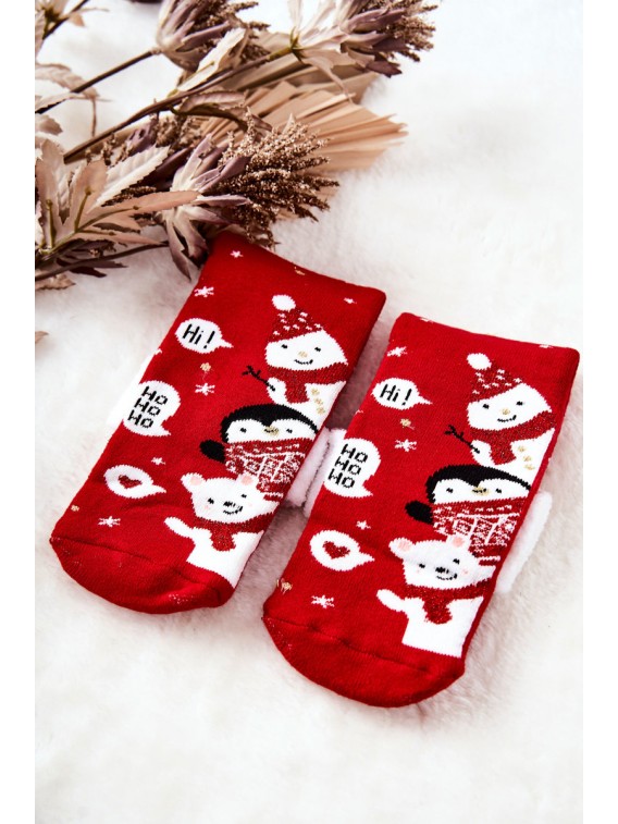 Kalėdinės kojinės Ho Ho Ho! Red - SNPVX6727 WZÓR 4
