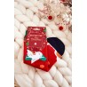 Raudonos kojinės su Kalėdiniais raštais - SK.22959/SNP9062 RED