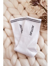 Baltos sportinės kojinės - SK.23099/X20324 WHT