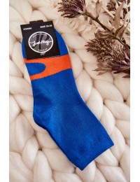 Medvilninės kojinės - SK.23181/X30090 BLUE
