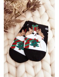 Linksmos kalėdinės kojinės su kačiuku - SK.29075/SNP507