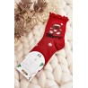 Moteriškos raudonos kalėdinės kojinės - SK.29166/SN756