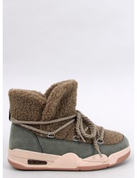 Šilti žieminiai batai storu padu REMAL GREEN - KB 21-Q103