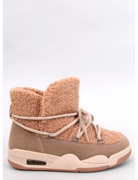 Šilti žieminiai batai storu padu REMAL KHAKI - KB 21-Q103