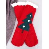 Raudonos kalėdinės kojinės MERRY MULTI-6 - KB SK-HD017