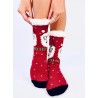 Raudonos kalėdinės kojinės MERRY MULTI-4 - KB SK-HD017