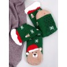 Žalios kalėdinės kojinės MERRY MULTI-2 - KB SK-HD017