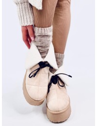 Smėlio spalvos žieminiai batai PRICE BEIGE - KB 36996