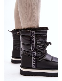 Šilti komfortiški žieminiai batai - NB603 BLACK