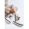 Šilti komfortiški žieminiai batai - NB603 WHITE