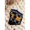 Šiltos medvilninės kojinės su meškiuku - SK.29379/NV529