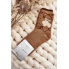 Šiltos medvilninės kojinės su meškiuku - SK.29382/NV529
