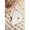Žavingos moteriškos kojinės su meškiuko simboliais - SK.29401/NZX120