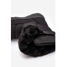 Lengvi šilti patogūs žieminiai batai - 823T005 BLACK
