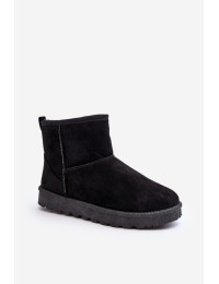 Emu stiliaus juodi šilti batai - Y33 BLACK