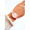 Laikrodis ant odinio dirželio Be nikelio ERNEST Šviesiai rožinis - TV_E62001LR L.PINK