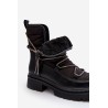 Šilti žieminiai batai - NS363 BLACK