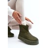 Šilti žieminiai batai - VL226P GREEN