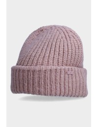 4F Moteriška žieminė kepurė su vilnaa - 4FAW23ACAPF290-56S