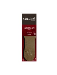 Komfortiški natūralios odos Coccine Leather On Latex vidpadžiai - LEATHER ON LATEX FOAM