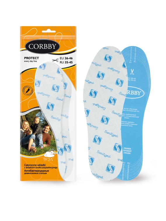 Antibakteriniai vidpadžiai Corbby PROTECT - CORBBY PROTECT