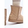 Patogūs šilti žieminiai batai Cross Jeans  - MM2R4023C BEIGE