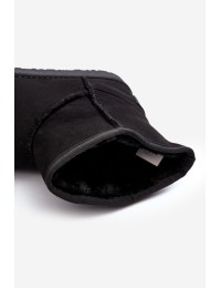 Patogūs šilti žieminiai batai Cross Jeans  - MM2R4024 BLACK