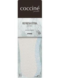 Coccine Winter Refresh Extra Hygienic vienkartiniai gaivinantys vidpadžiai, 3 poros - WINTER REFRESH EXTRA