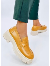 Geltoni stilingi moteriški batai - KB VL205P