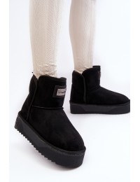 Šilti patogūs žieminiai batai - DFSH371004 BLACK