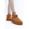 UGG stiliaus šilti rudi batai - 20216-4B CAMEL
