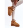 UGG stiliaus šilti rudi batai - 20216-4B CAMEL